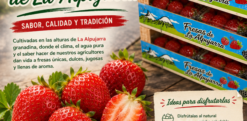 Fresas de La Alpujarra